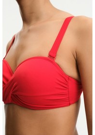 Resim Penti Kırmızı Beauty Toparlayıcı Bikini Üstü 