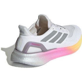 Resim Adidas Ie0524-k Pureboost 5 W Kadın Spor Ayakkabı Beyaz Ie0524-k Beyaz Pembe Mor Beyaz - Pembe - Mor 