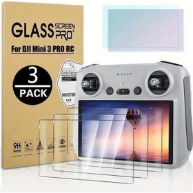 Resim Honeybeeshop 3 Adet Djı Mini 3 Pro Rc Ekran Koruyucu 5h Sertlik Anti Parlak Çizilmeye Dayanıklı 