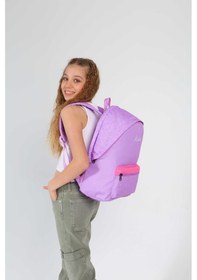 Resim Kaukko Hat Sırt Çantası Lilac Hearts K1662 