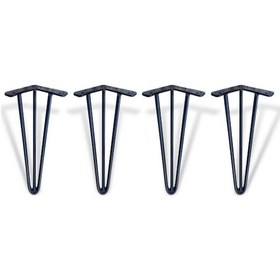 Resim Metal Firkete Demir Masa Sehpa Ayağı 50 Cm 