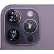 Resim TE iPhone Uyumlu 14 Pro Kamera Camı Lensi (Çıtasız Sadece Teknik Cam) 