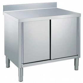 Resim Professional Dolaplı Çalışma Tezgahı, 100 Mm Sırtlı - 1200 Mm MS1217N 