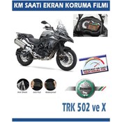 Resim Motiker Benelli TRK 502 / 502X Serisi Motosiklet Ekran Km Koruyucu 