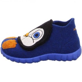 Resim Superfit 5-00295 Happy Çocuk Mavi Keçe Panduf Mavi 