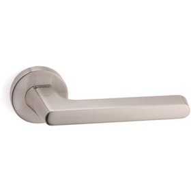 Resim System Tavıra Inox Nb Rozetli Kapı Kolu 