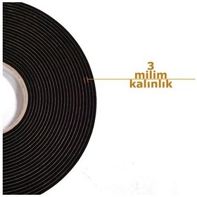 Resim Contacall Kapı Pencere Bandı Kapı Pencere Yalıtım Süngeri Epdm 3x35 Mm 