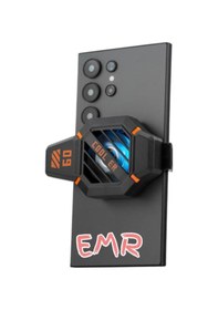 Resim Telefon Soğutucu Fan Radyatör + Batarya Siyah Dy09 1 Adet Sogutucu 1adet Eldiven 