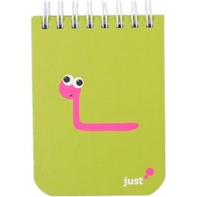 Resim Deffter Worm Just A7 Bloknot Çok Renkli 