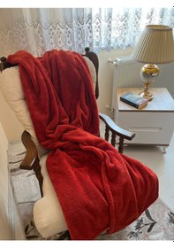 Resim Wellsoft Tek Kişilik Battaniye 150x200 Kiremit 