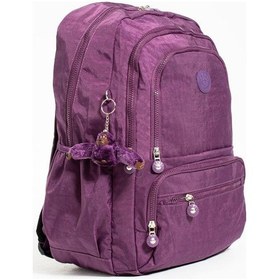 Resim Baginn 571 Collection Klinkır Kadın Sırt Çantası Çok Cepli Hafif Kumaş 43 30 Cm Yağmur Geçirmez 001 