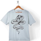 Resim Kendim Seçtim Kral Kara Kobra Yılan Kıng Black Snake Cobra 3 Çocuk T-Shirt 