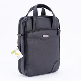 Resim Seçkin Deri Ipad Omuz Çantası 