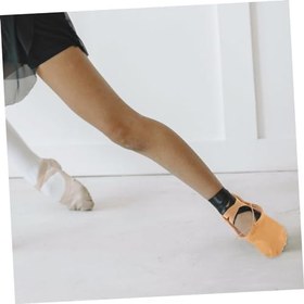 Resim 1 Çift Taban Bale Ayakkabısı Bale Uygulama Ayakkabıları Bale Dansçısı Ayakkabıları Streç Tuval Bale Terlikleri Prenses Bale Ayakkabıları Kaymaz Dans Ayakkabıları Bale Ayakkabıları 
