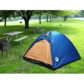 Resim Kolay Kurulumlu Kamp Çadırı 3 - 4 Kişilik -Taşıma Çantalı 
