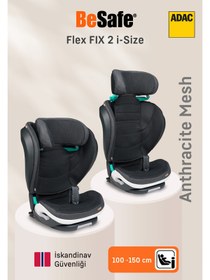 Resim Besafe Izı Flex Fıx I-Sıze 2 Oto Koltuğu 15-36 kg - Gri - Antrasit / Standart 
