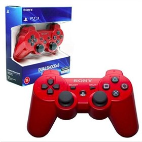 Resim Ps3 Joystick Ps3 Kol Kırmızı Şarj Kablosu Ile Birlikte 