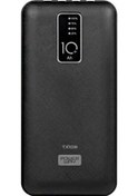 Resim Powerway Tx108 Dijital Göstergeli 4 Çıkışlı 10000 Mah Powerbank Siyah Siyah 