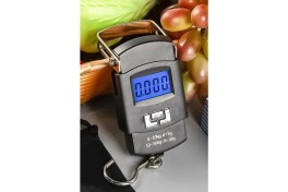 Resim Markafox WH50 Bavul Valiz El Çantası Ağırlık Ölçme Tartısı Minik LCD Ekranlı Kilogram Ölçme Terazisi 