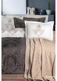 Resim Çeyiz Diyarı Hazal 10 Parça Çeyiz Seti Cappucino Cappuccino 