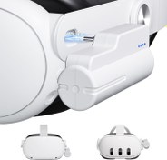 Resim Meta Quest 3 3S ve 2 İçin 5000mAh Yedek Pil Paketi 