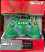 Resim Xbox 360 Kablolu Joystick Oyun Kolu Gamepad Yeşil Diğer