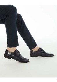 Resim Tamer Tanca Erkek Hakiki Deri Lacivert Klasik Ayakkabı 183 23502 Erk Ayk Y22 Lacı Bfl/lacı Gyk 