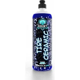 Resim Leaf Shop Ceramic Oto Lastik Seramik Kaplama Lastik Parlatıcı 20 Güne Kadar Kalıcı 600 ml 