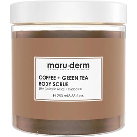 Resim Maruderm Kahve + Yeşil Çay Özlü Vücut Peelingi 250 ml 