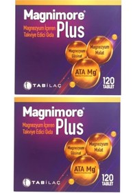 Resim Magnimore Plus 120 Tablet 2 Adet 