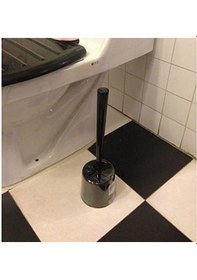 Resim Bolmen Tuvalet Fırçası Siyah Siyah 