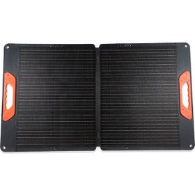Resim Hegel - İnges 50 Watt Katlanabilir Güneş Paneli - 50 W Portatif Solar Panel -karavan , Yat , Piknik 