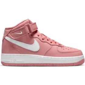 Resim Nike Air Force 1 Mid Gs Beyaz Bilekli Deri Kadın Sneaker Ayakkabı DH2933-600 