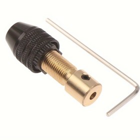 Resim 2mm-5mm Evrensel Küçük Elektronik Matkap Ucu Mini Chuck Alet Seti Aparat Kelepçesi Çok Fonksiyonlu Mikro Elektrikli Matkap Chuck 