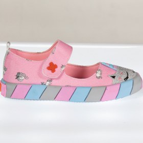 Resim Casabony Unicorn Kanvas 3D Kız Babet Sneakers 