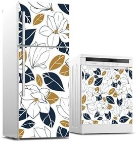 Resim Buzdolabı Ve Bulaşık Makinesi Takım Sticker 0207 