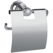 Resim Serel Banyo Luna Tuvalet Kağıtlığı Kapaklı Krom 140110009 E.c.a 