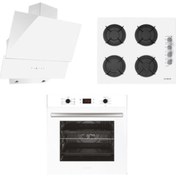 Resim Alveus 3'lü Beyaz Ankastre Set (Gls 640 B-Mfa 627 B-Mod 3000 B ) 