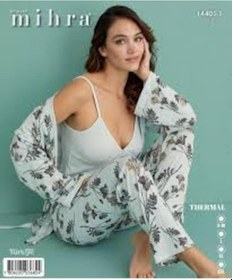 Resim Mihra 3 Lü Takım Thermal 14401-01 Krem 