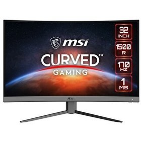 Resim MSI G32C4 E2 31.5" 1 MS 170 Hz HDMI DP 1500R Freesync Premium Curved Led Oyuncu Monitörü MSI