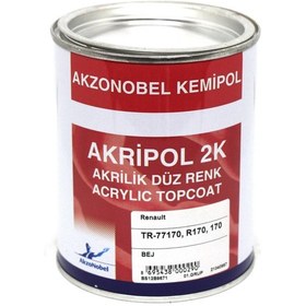 Resim Akzonobel Akripol 2k Düz Renk-bej- 1 Lt. 