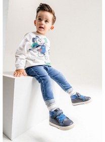 Resim Mnpc Erkek Çocuk Lacivert Hakiki Deri Suya Dayanıklı Anatomik İlk Adım Bot 25k1b11023324 Lacivert 