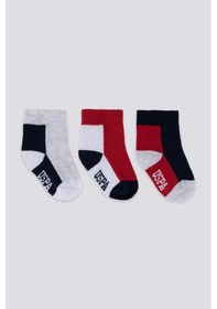 Resim U.S. Polo Assn. U.s. Polo Assn Erkek Bebek Lacivert Çorap Lacivert 