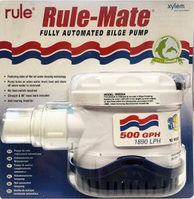 Resim Rule Otomatik Sintine Pompasi 500 Gph 12v 