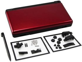 Resim OSTENT Full Repair Parts Replacement Housing Shell Case Kit for Nintendo DS Lite NDSL Color Red and Black 