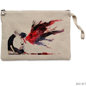 Resim Touka Krem Clutch Astarlı Cüzdan / El Çantası - Krem 