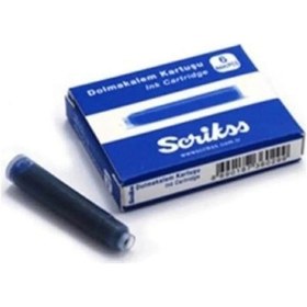 Resim Scrikss Mavi Dolma Kalem Kartuşu / 