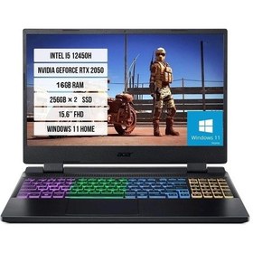 Resim Acer Nıtro 5 AN515-58 NH.QMZEY.005-16A i5-12450h 16 GB 256 GB+256 GB SSD RTX 205015.6" W11H Dizüstü Bilgisayar 