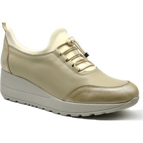 Resim King Paolo S6476 Comforevo Günlük - Ast Bej - Kadın Ayakkabı,deri Ayakkabı-ast Bej 