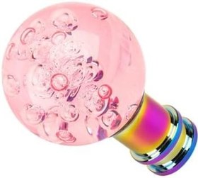 Resim ibasenice 1 Bilgisayar Küresel Dişli Kafası Vites Kolu Siyah Düğme Aşağı Basma Düğmesi Otomatik Vites Topuzu Vites Kolları Otomatik Araba Kolu Topuzu Kaldıraç Akrilik Yarış Arabası Teçhizat 